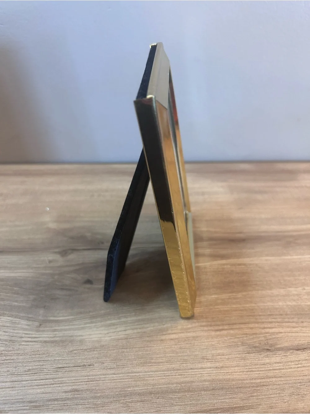 Vintage Gold Metal Photo Frame - Shiny Gold Finish